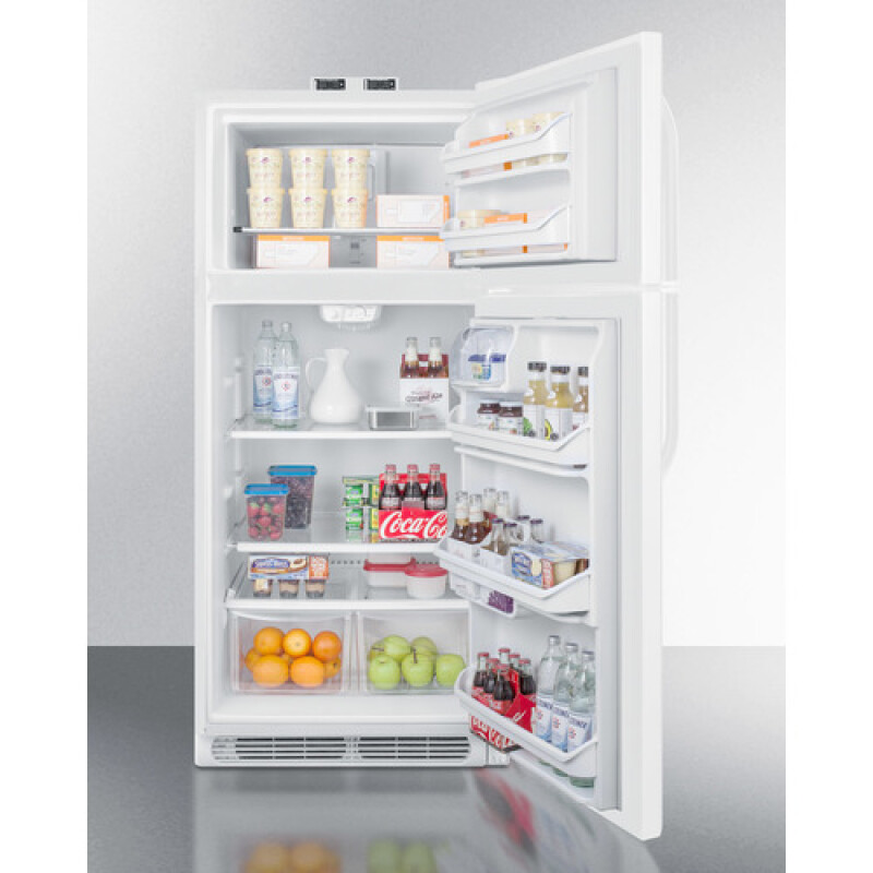 30" Wide Break Room Refrigerator-Freezer BKRF18W