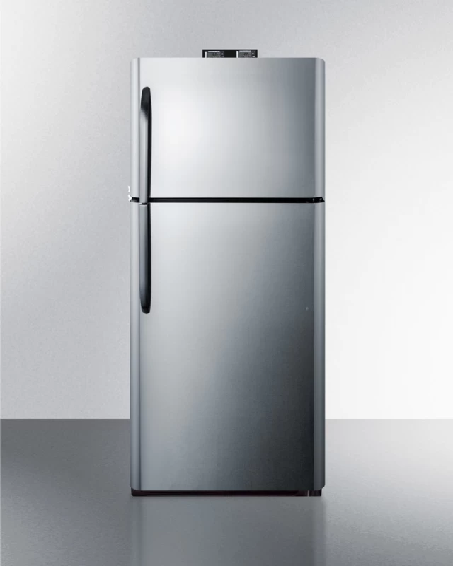 Summit 30" Wide Break Room Refrigerator-Freezer Black BKRF21SS Picture 1