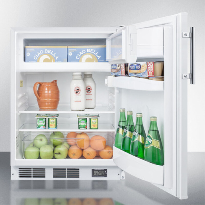 24" Wide Break Room Refrigerator-Freezer, ADA Compliant BKRF661BIADA