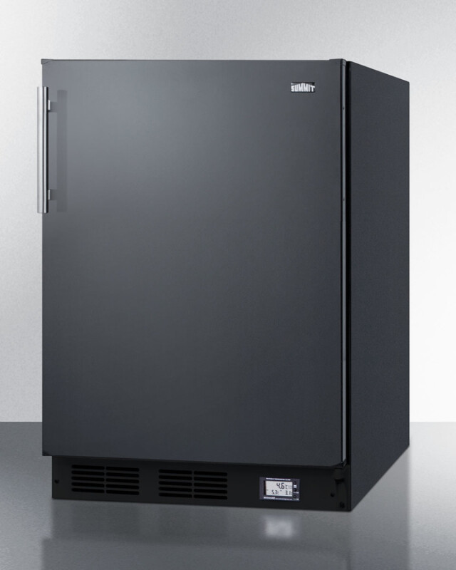 24" Wide Break Room Refrigerator-Freezer BKRF663B