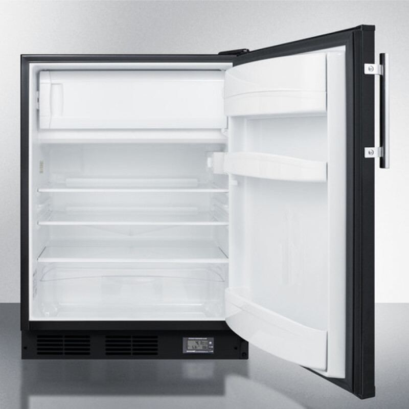 24" Wide Break Room Refrigerator-Freezer, ADA Compliant BKRF663BBIADA