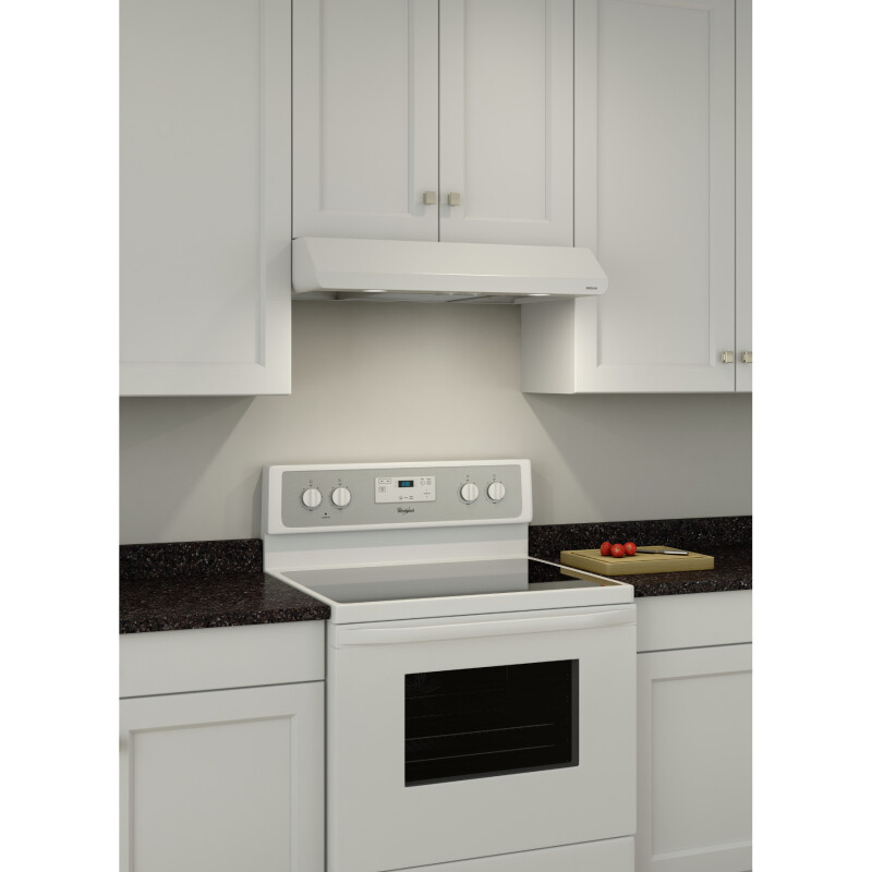 30-Inch Convertible Under-Cabinet Range Hood, 300 Max Blower CFM BKSA130WW