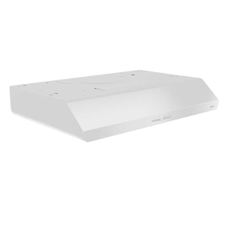 30-Inch 300 Max Blower CFM 5.0 Sones Range Hood BKSH130WW