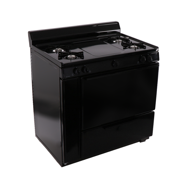 36 Inch Cordless Gas Range BLK100BP