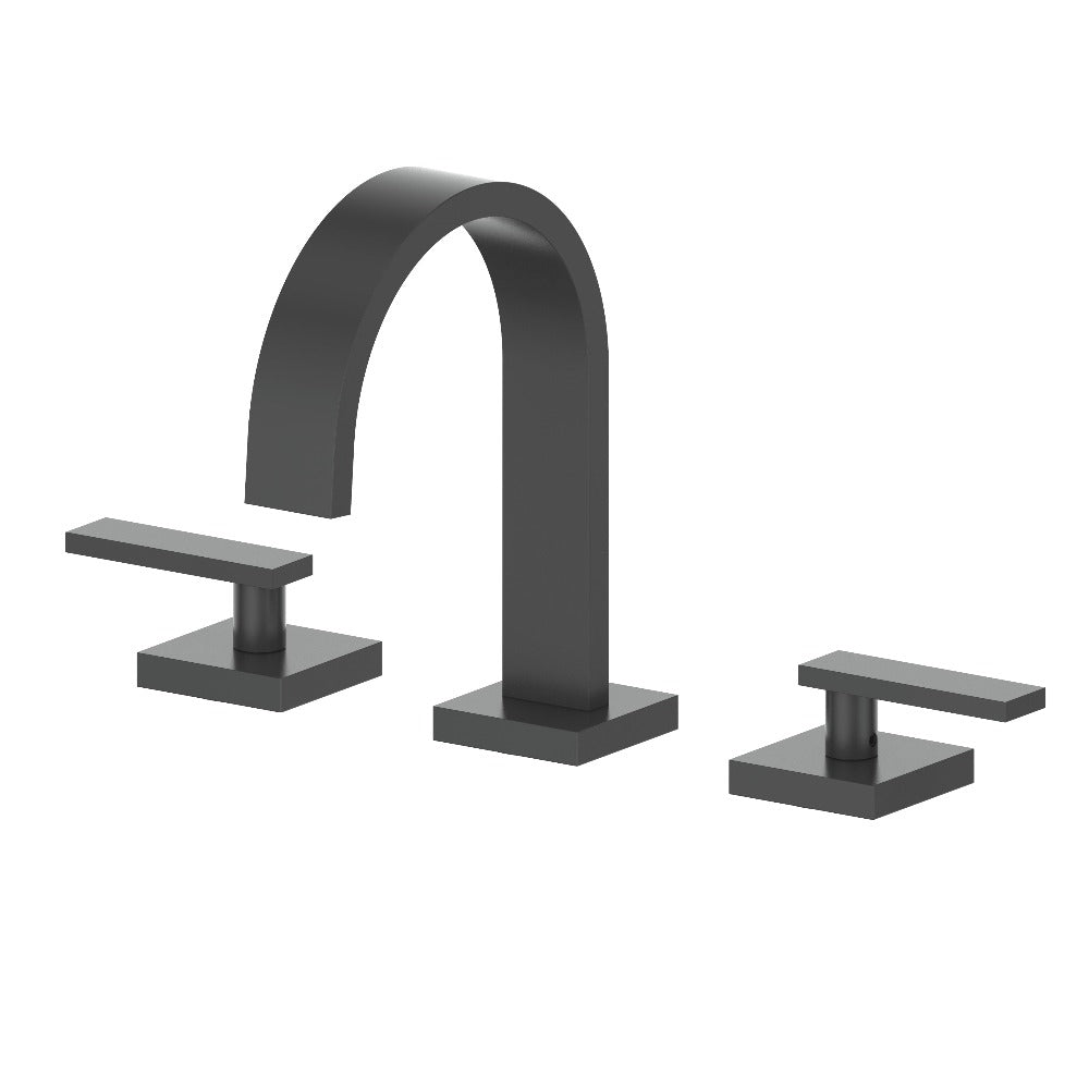 Autograph Edition Bliss Widespread Bath Faucet In Matte Black BLSBFMB