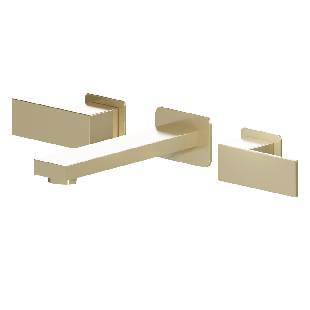 Autograph Edition Bliss Wall Mount Bath Faucet In Champagne Bronze BLSBFWCB