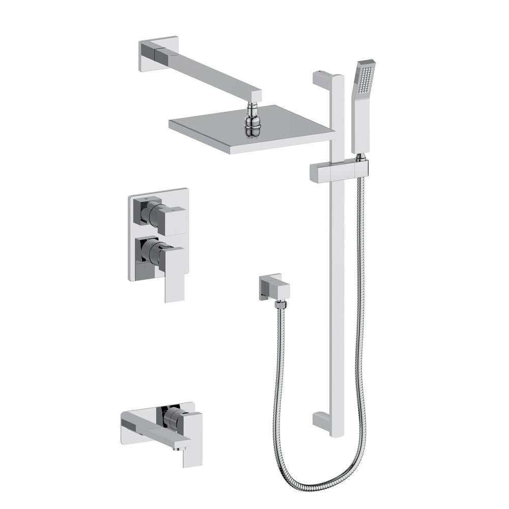 Bliss Rainfall Shower System with 16 in. Oversized Shower Head BLSSHS16CH