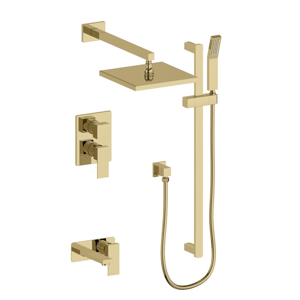 Autograph Edition Bliss Rainfall Shower System with 16 in. Oversized Shower Head BLSSHS16PG