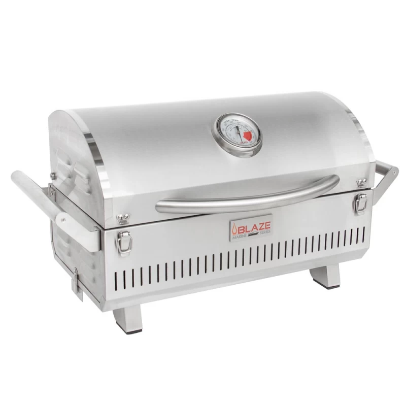 Marine Grade 316L Professional LUX “Take It or Leave It” Portable Grill BLZ1PROPRTMGLP