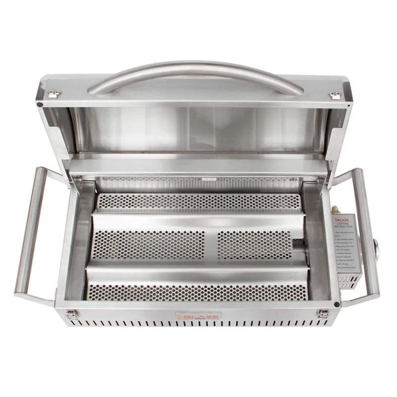 Marine Grade 316L Professional LUX “Take It or Leave It” Portable Grill BLZ1PROPRTMGLP