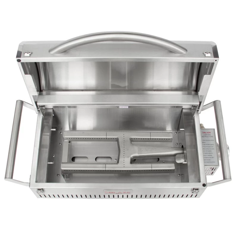 Marine Grade 316L Professional LUX “Take It or Leave It” Portable Grill BLZ1PROPRTMGLP