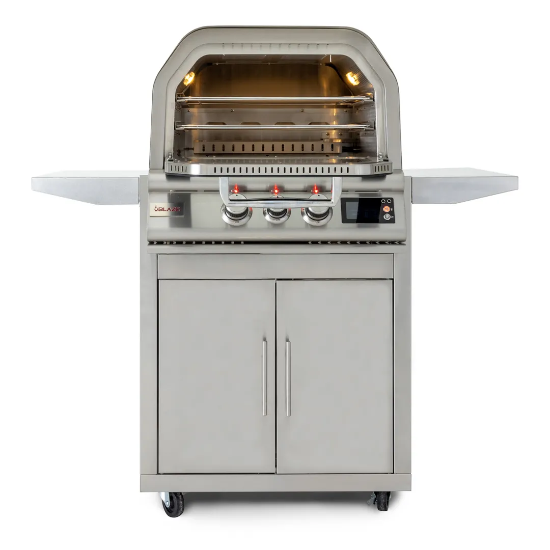 26-Inch Gas Outdoor Oven With Rotisserie BLZ26PZOVNLP