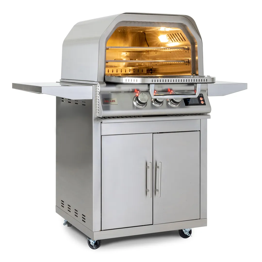 26-Inch Gas Outdoor Oven With Rotisserie BLZ26PZOVNNG