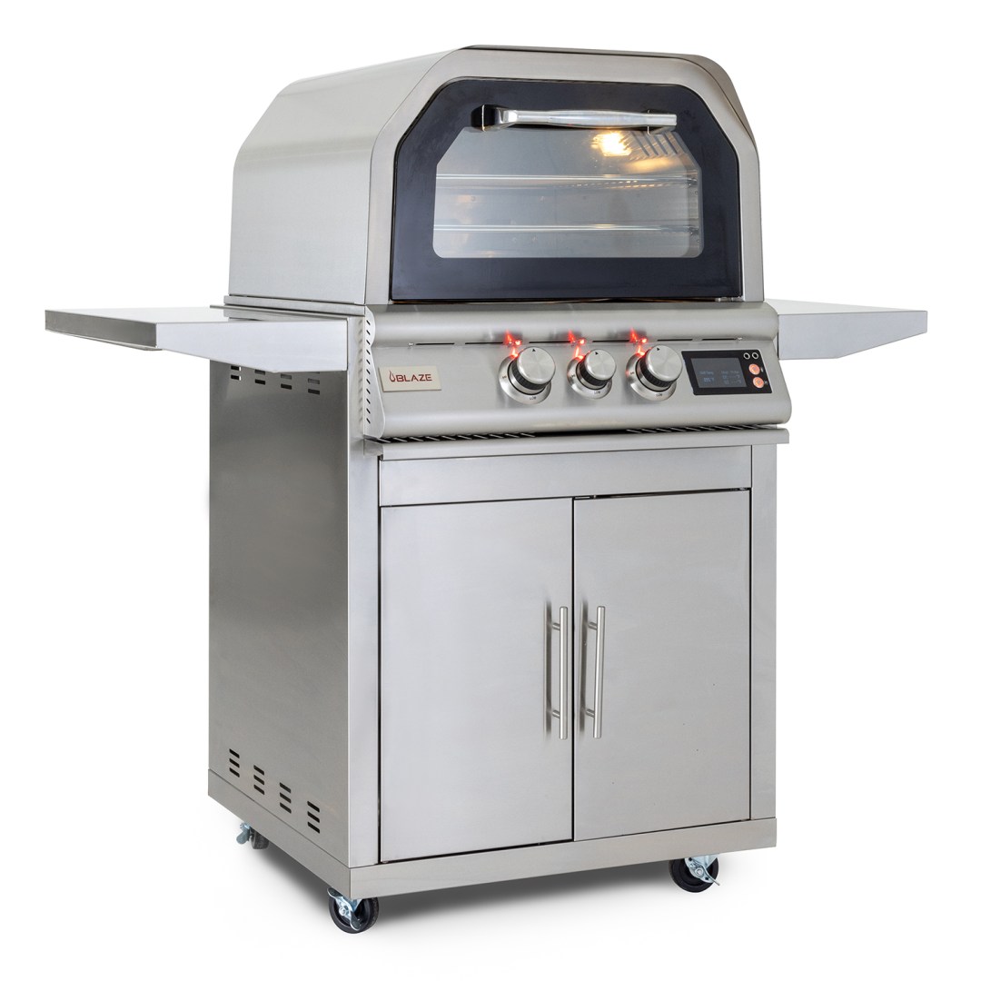 26-Inch Gas Outdoor Oven With Rotisserie BLZ26PZOVNNG