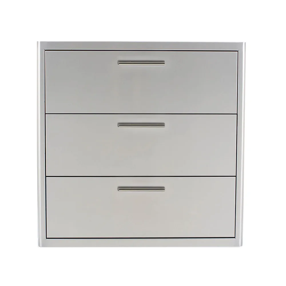 30-Inch Triple Access Drawer BLZ30W3DRWLT