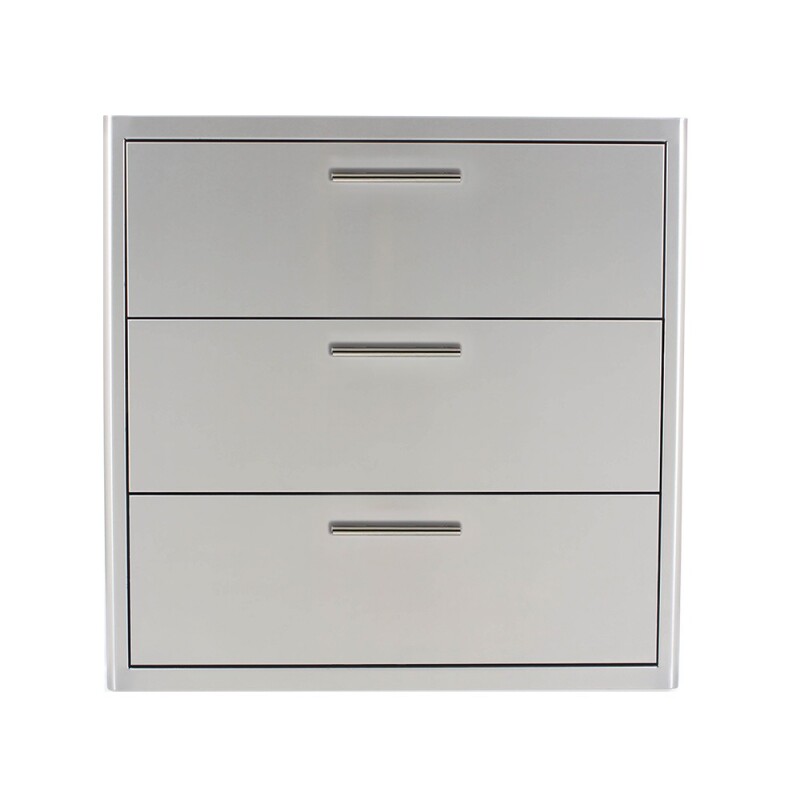 30-Inch Triple Access Drawer BLZ30W3DRWLT