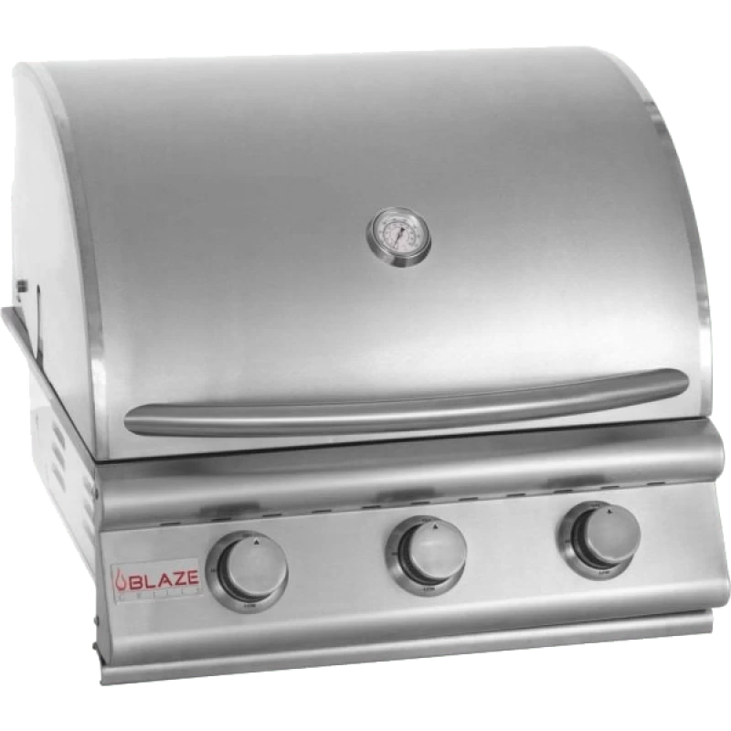 Prelude LBM 25-Inch 3-Burner Gas Grill BLZ3LBMLP