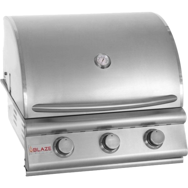 Prelude LBM 25-Inch 3-Burner Gas Grill BLZ3LBMNG