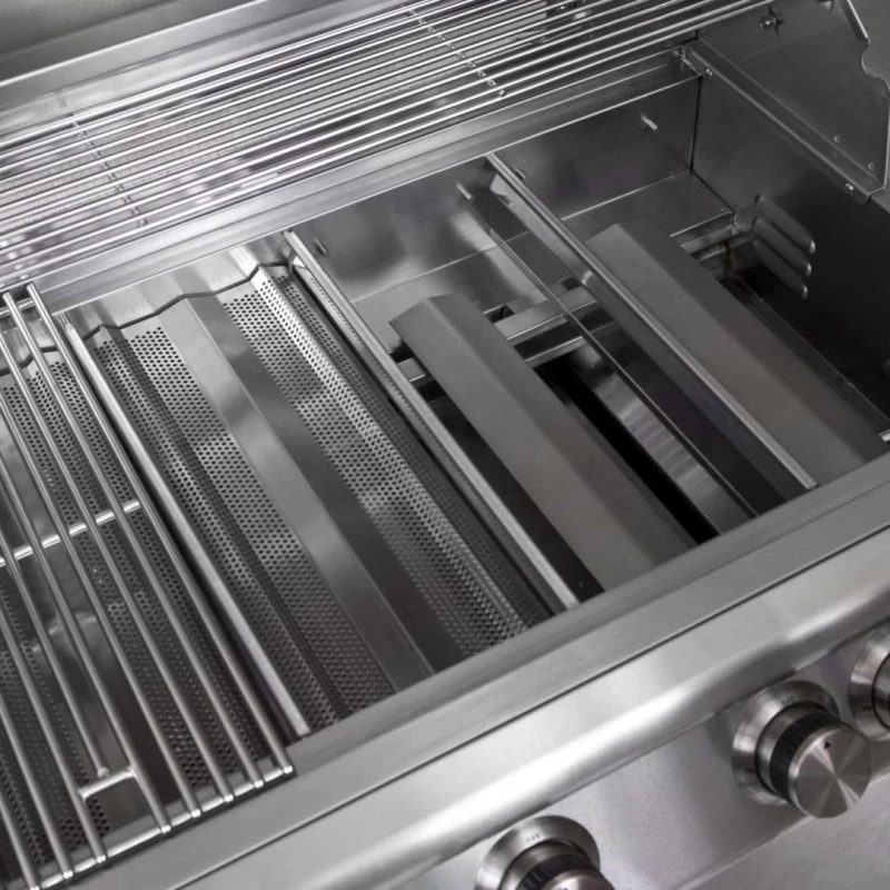 32-Inch 4-Burner LTE Gas Grill with Rear Burner and Built-in Lighting System BLZ4LTE2LP