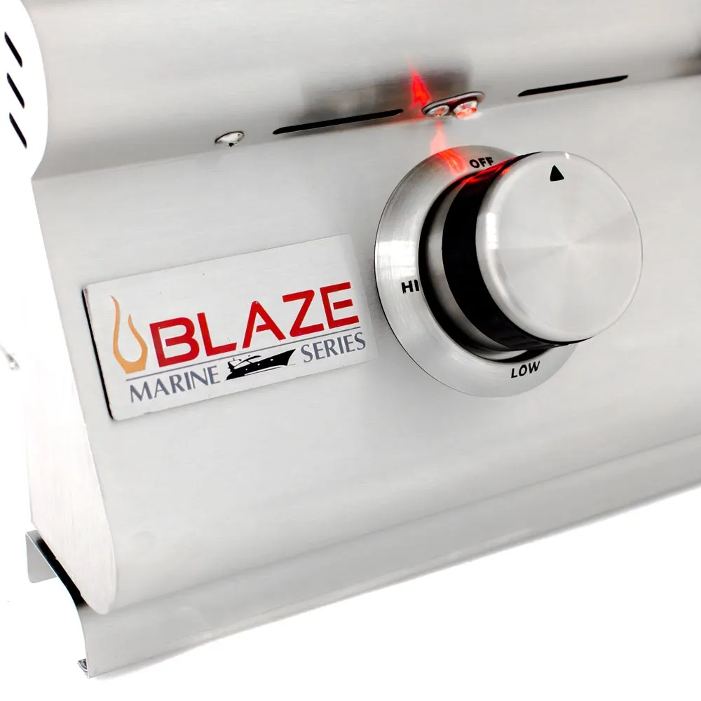 Marine Grade 316L 4-Burner Premium LTE BLZ4LTE2MGLP