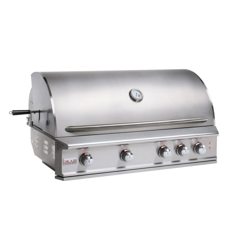 Professional 44-Inch 4 Burner Built-In Gas Grill With Rear Infrared Burner BLZ4PROLP