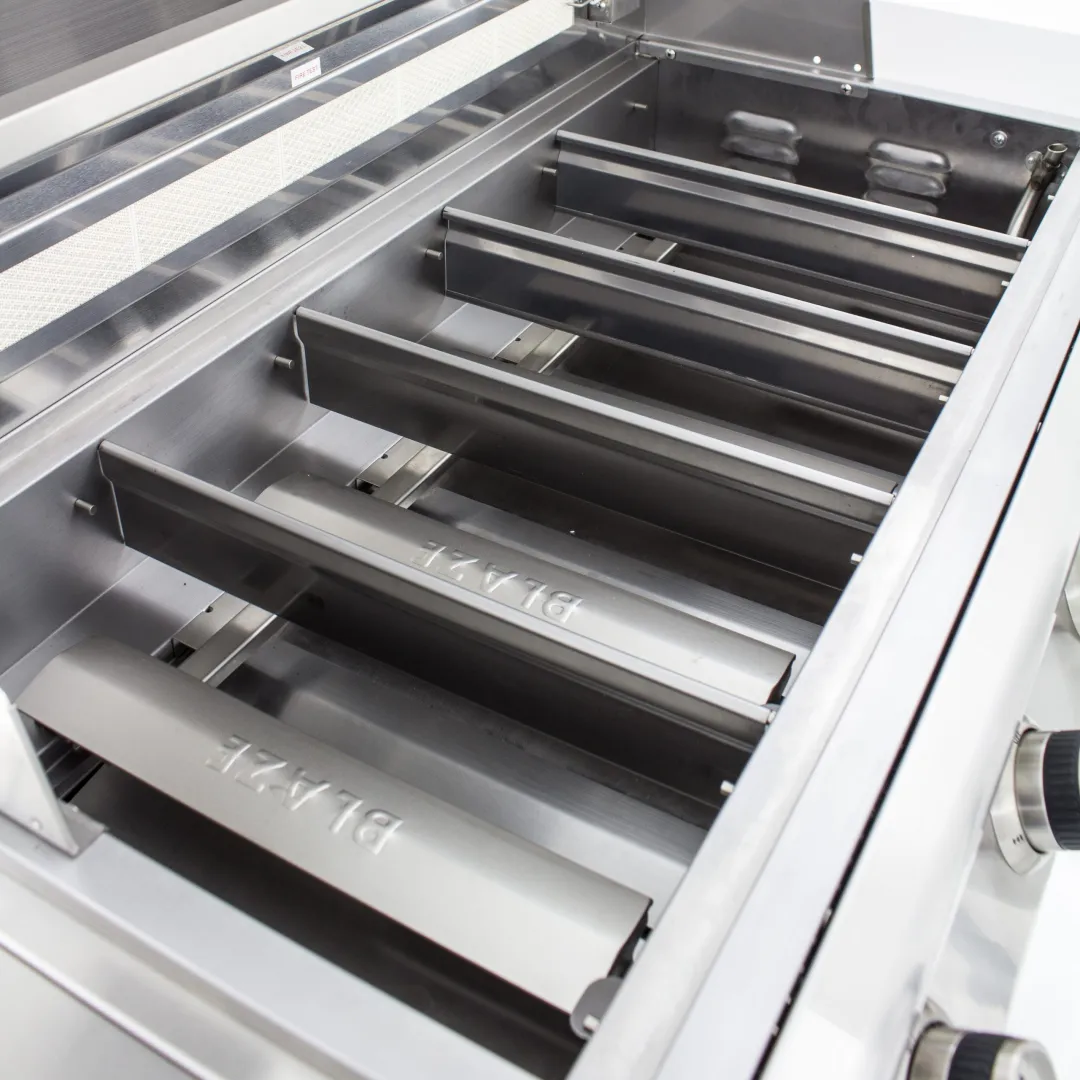 40-Inch 5-Burner LTE Gas Grill with Rear Burner and Built-in Lighting System BLZ5LTE2NG