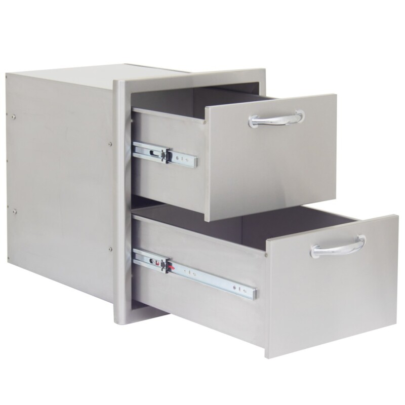 Blaze 16 Inch Double Access Drawer BLZDRW2R