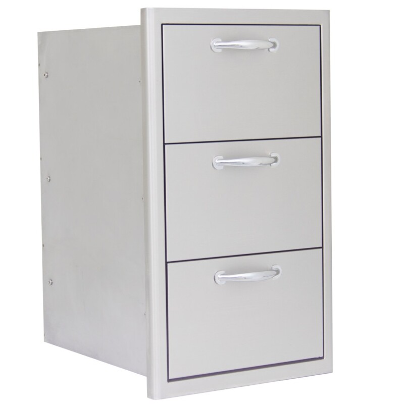 Blaze 16 Inch Triple Access Drawer BLZDRW3R