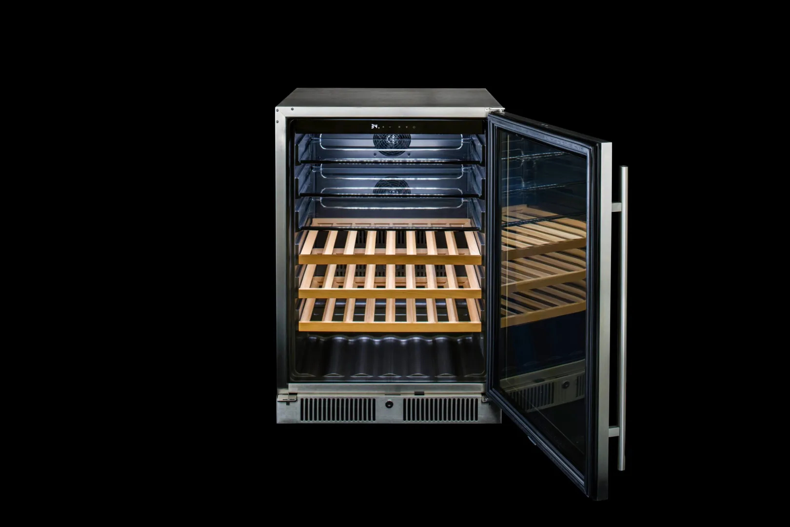 Glass Front Outdoor Beverage Cooler BLZGDBEV55