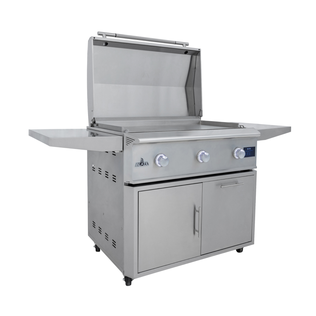 LTE PRO 40-Inch Gas Griddle Cart BLZGRIDDLE40CARTLTSC