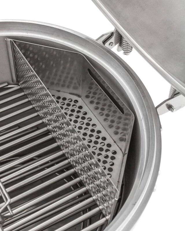 Easy Light Indirect Cooking System with Moisture Enhancing Pan BLZKMDOCBDRP
