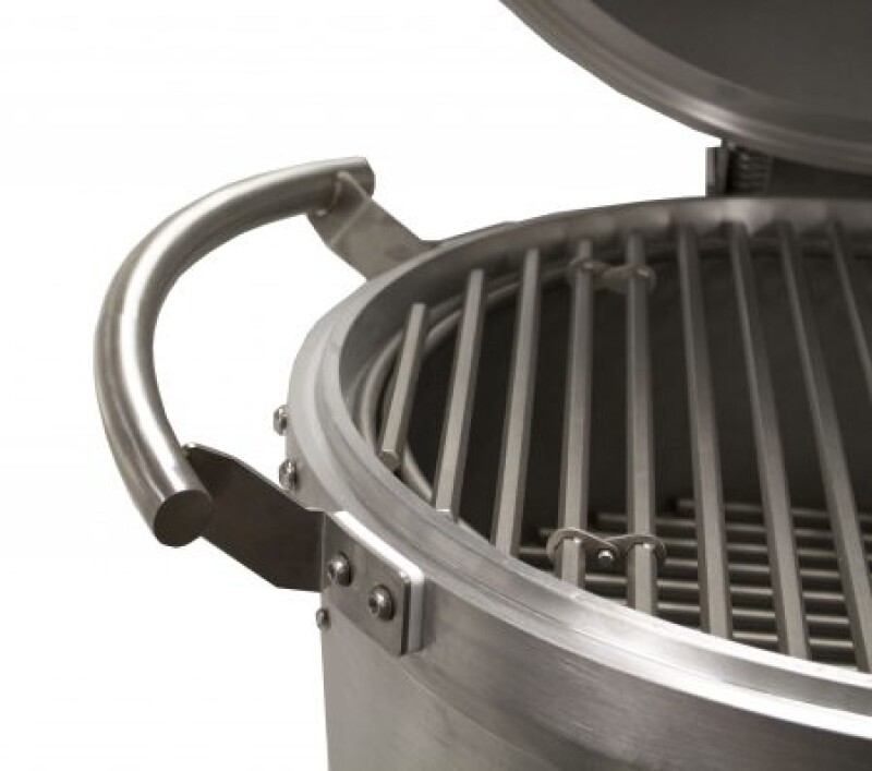 Stainless Steel Handles for the Kamado BLZKMDOSSHAND