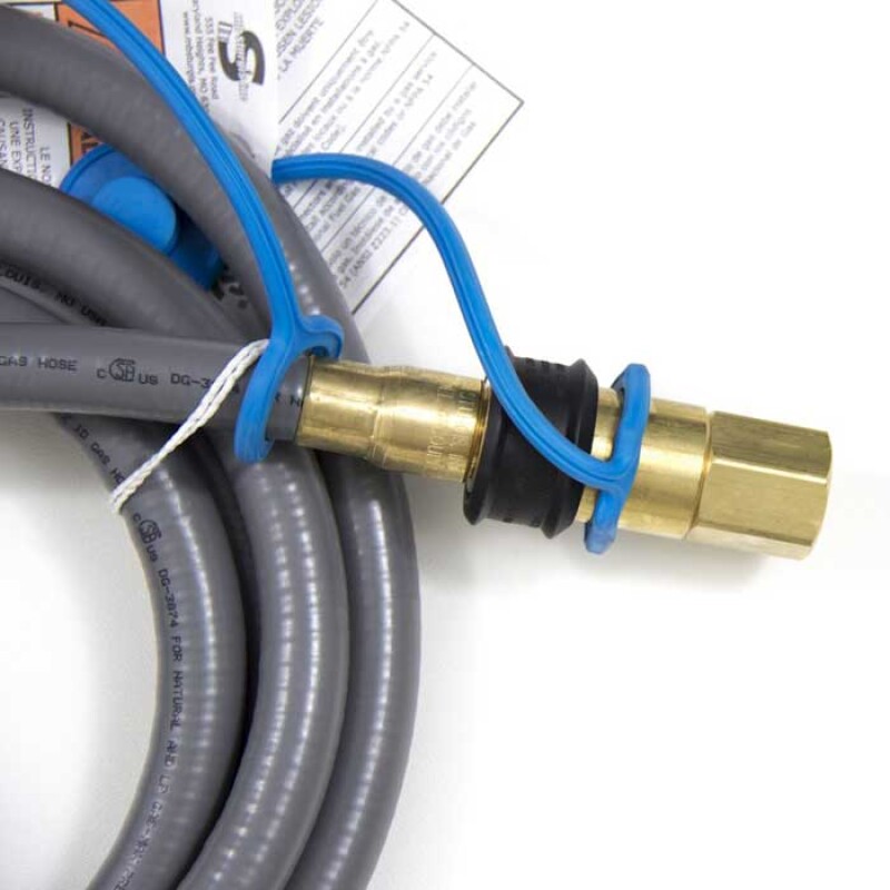 1/2 Inch Natural Gas Hose with Quick Disconnect BLZNGHOSE