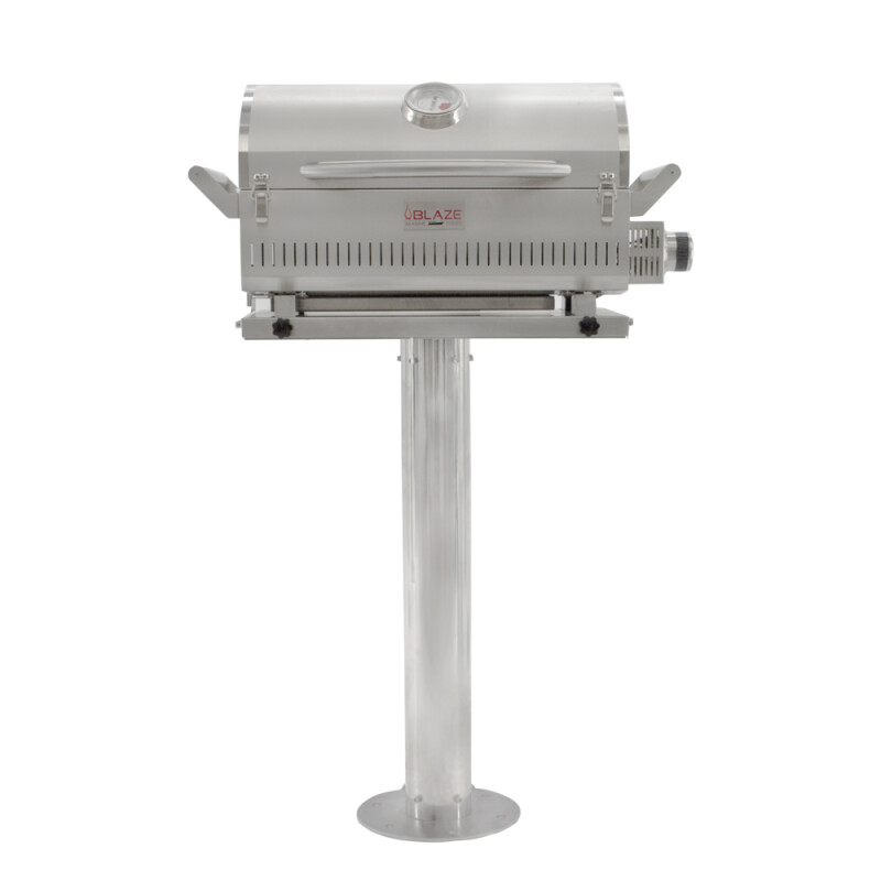 Blaze 10″ Pedestal for the Marine Grade Portable Grill BLZPRTPEDMG10