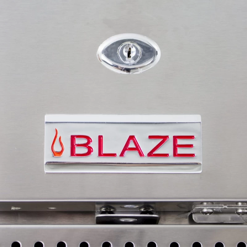 Blaze Outdoor Rated Stainless 24” Refrigerator 5.2 cu. ft. BLZSSRF50DH