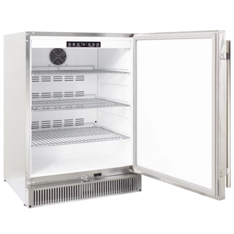 Blaze Outdoor Rated Stainless 24” Refrigerator 5.2 cu. ft. BLZSSRF50DH