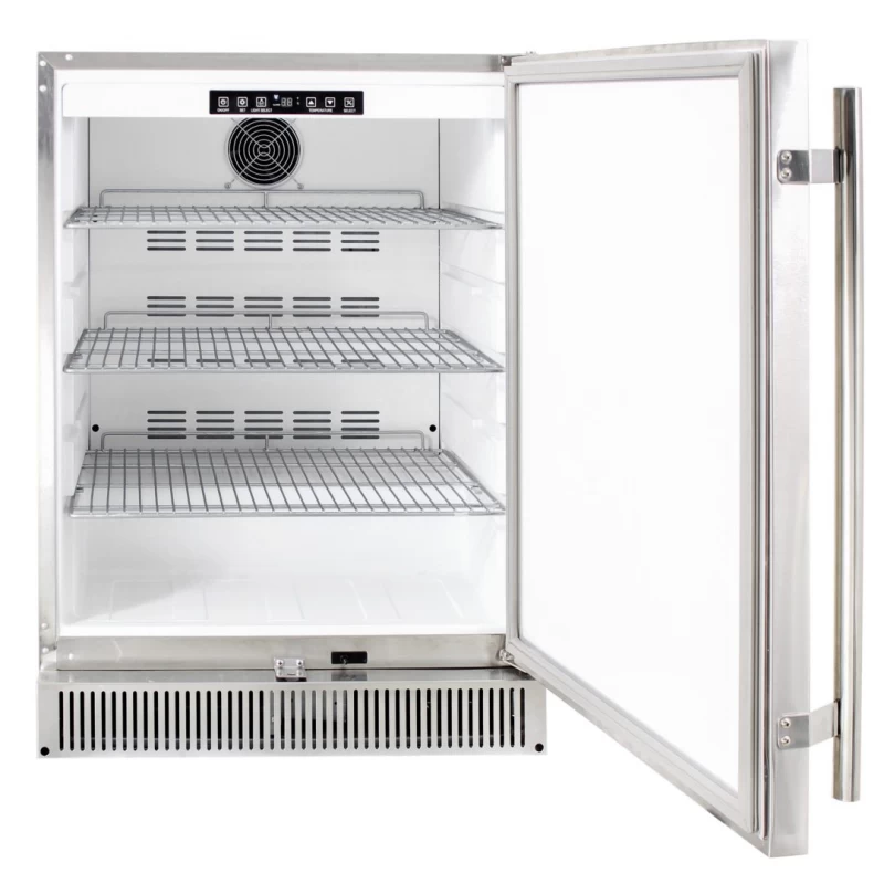 Blaze Outdoor Rated Stainless 24” Refrigerator 5.2 cu. ft. BLZSSRF50DH