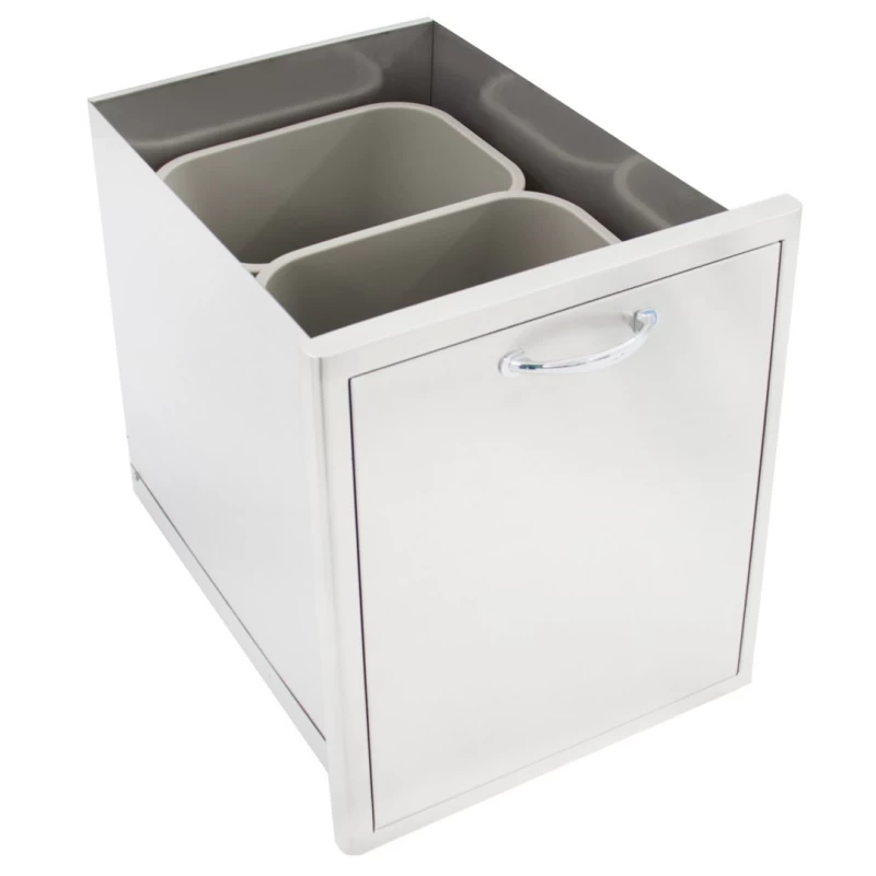 Blaze Roll Out Double Trash/Recycle Drawer BLZTRECDRW