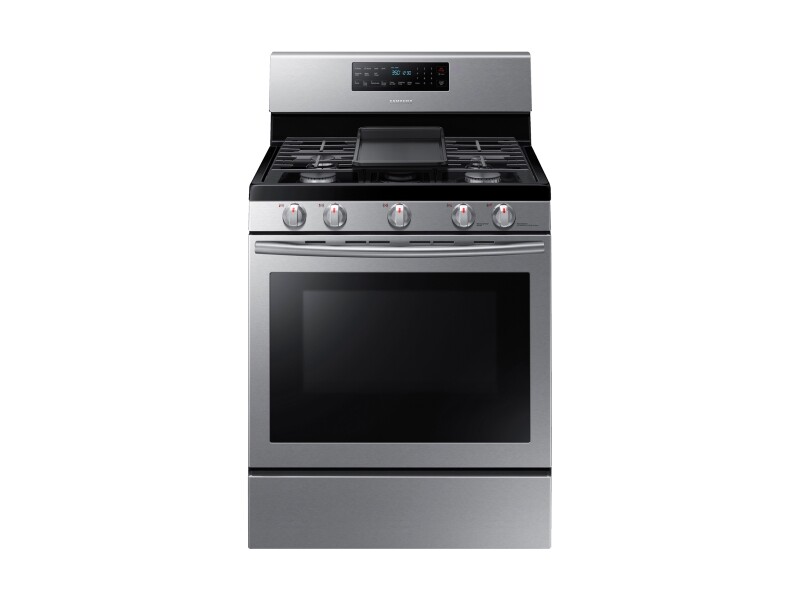 Freestanding Gas Range with Convection + Over-the-Range Microwave BNDL1580225821427