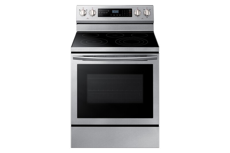 Samsung Freestanding Electric Range with True Convetion + Over-the-Range Microwave Stainless Steel BNDL1580227688911 Picture 1