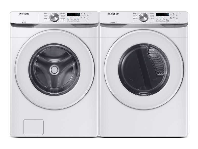 Front Load Washer & Dryer Set with Vibration Reduction Technology+ and Sensor Dry BNDL1603912197302