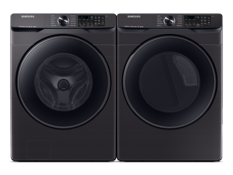 Smart Front Load Washer & Dryer Set with Super Speed and Steam Sanitize+ BNDL1603913098899