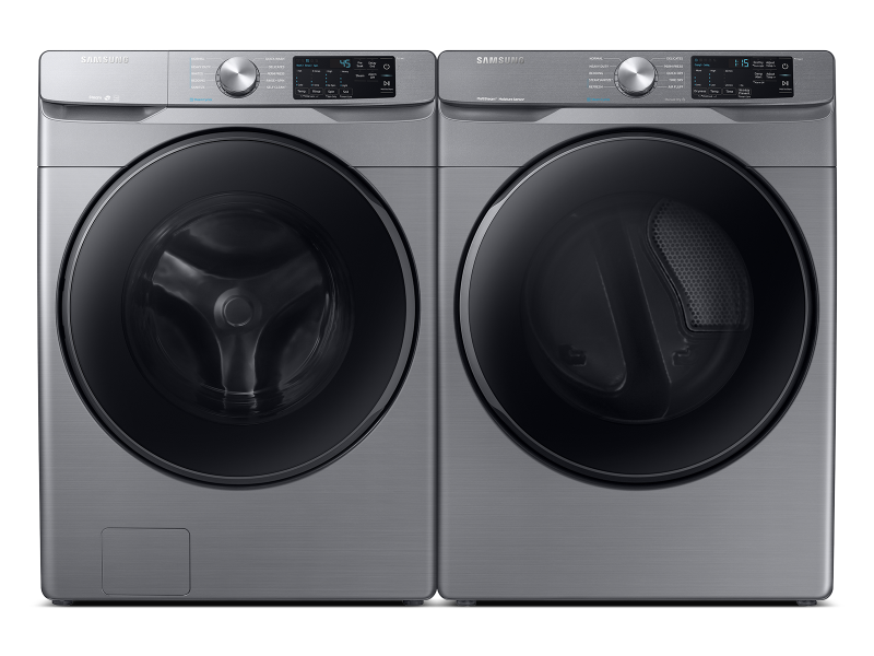 Front Load Washer & Dryer Set with Steam and Steam Sanitize+ BNDL1603921589629