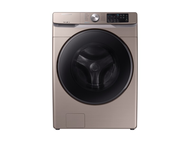 Samsung Front Load Washer & Dryer Set with Steam and Steam Sanitize+ Champagne BNDL1603922338236 Picture 1