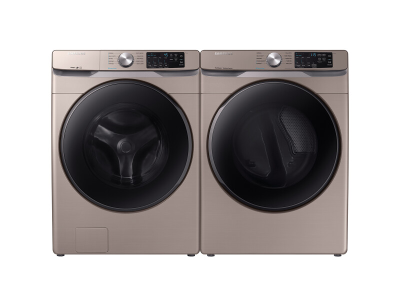 Front Load Washer & Dryer Set with Steam and Steam Sanitize+ BNDL1603922338236