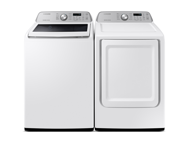 Top Load Washer & Dryer Set with Active WaterJet and Sensor Dry BNDL1603923407750