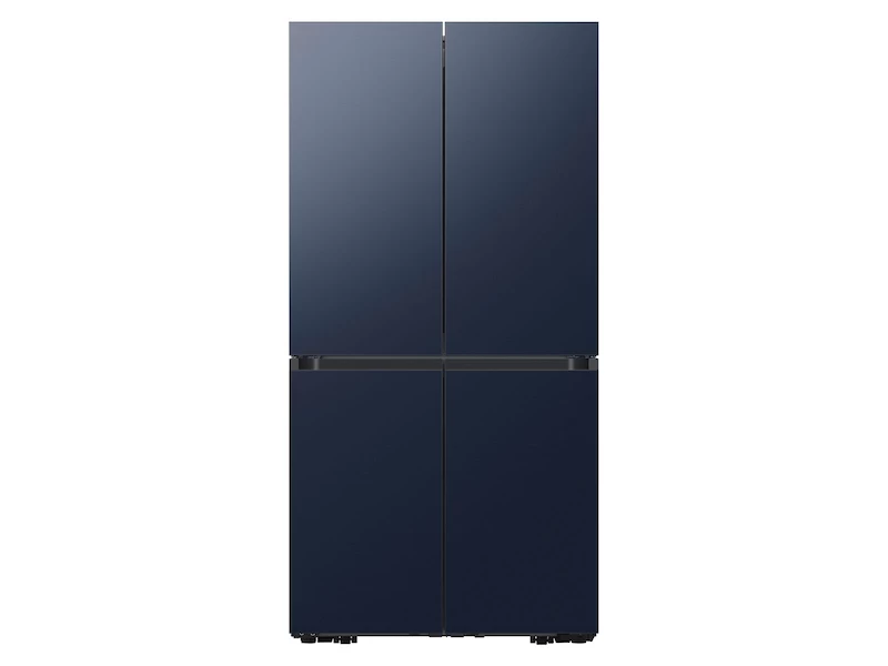 Samsung Bespoke 4-Door Flex Refrigerator (29 cu. ft.) Navy Steel BNDL1616691299122 Picture 1