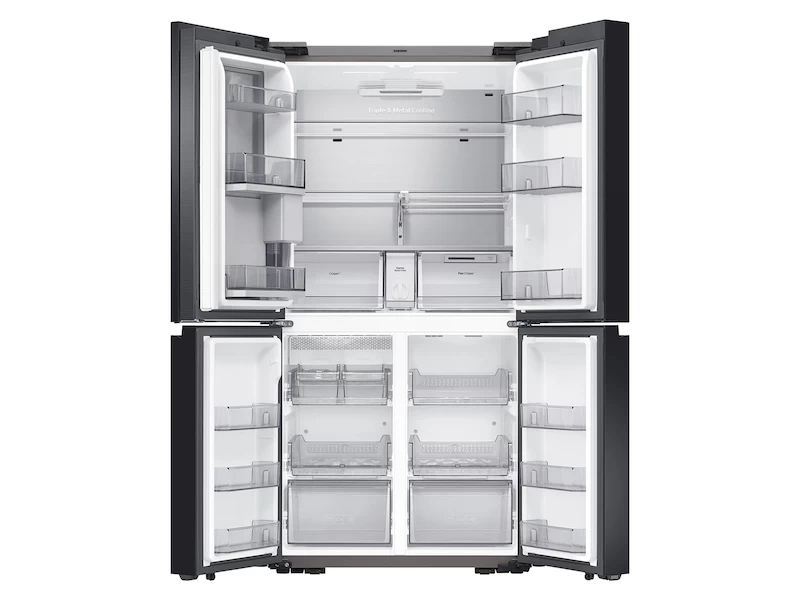 Bespoke 4-Door Flex™ Refrigerator (29 cu. ft.) in Grey Glass BNDL1616699630054