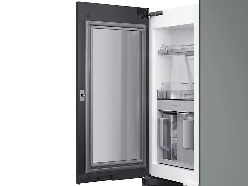 Bespoke 4-Door Flex™ Refrigerator (29 cu. ft.) in Grey Glass BNDL1616699630054