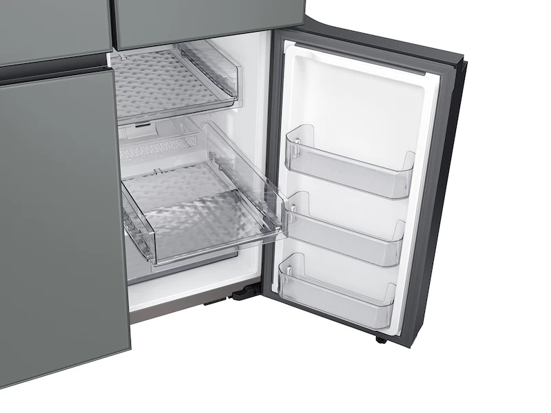 Bespoke 4-Door Flex™ Refrigerator (29 cu. ft.) in Grey Glass BNDL1616699630054